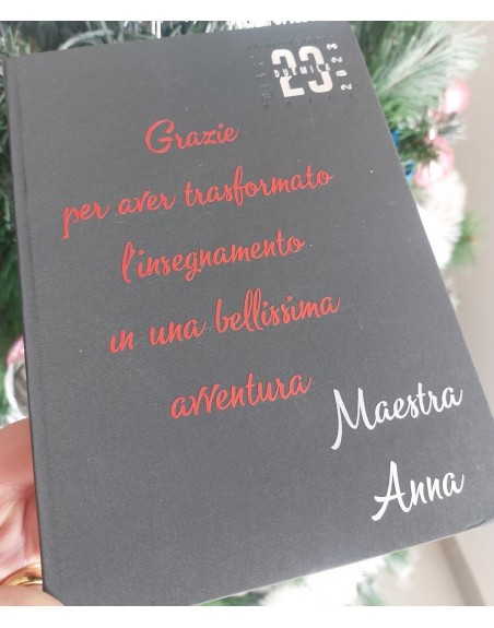 Agenda personalizzata  con nome, logo o altro