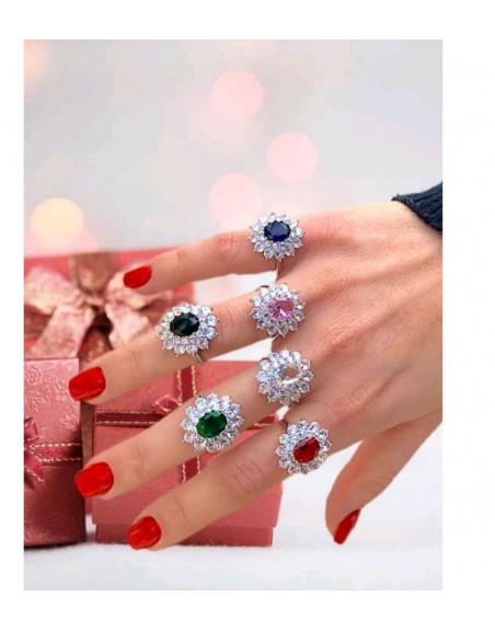 Anello kate colorato