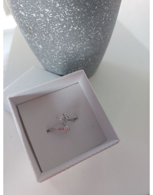 Anello regolabile con strass