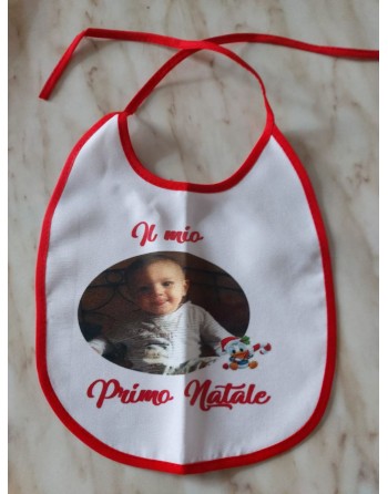 Bavetta il mio primo natale con foto  e nome