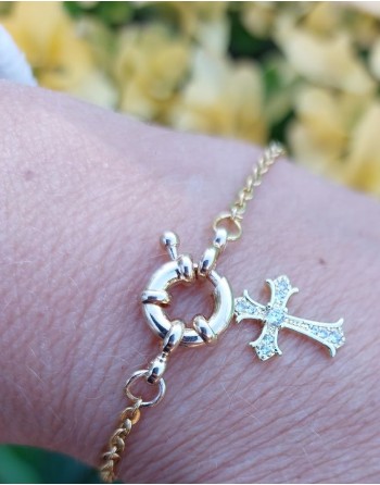 Bracciale con  croce