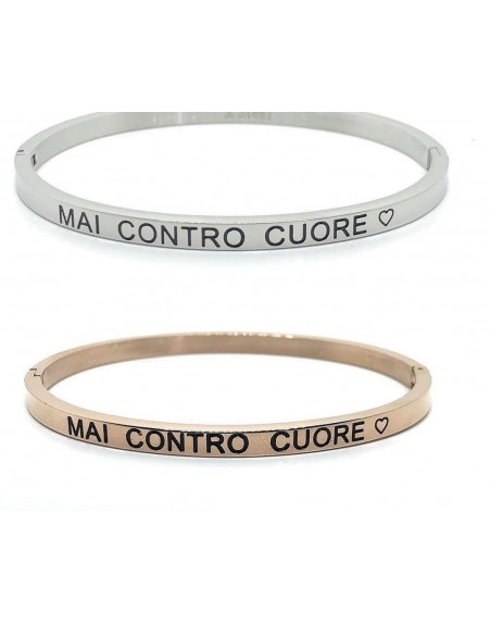 Bracciale manetta acciaio