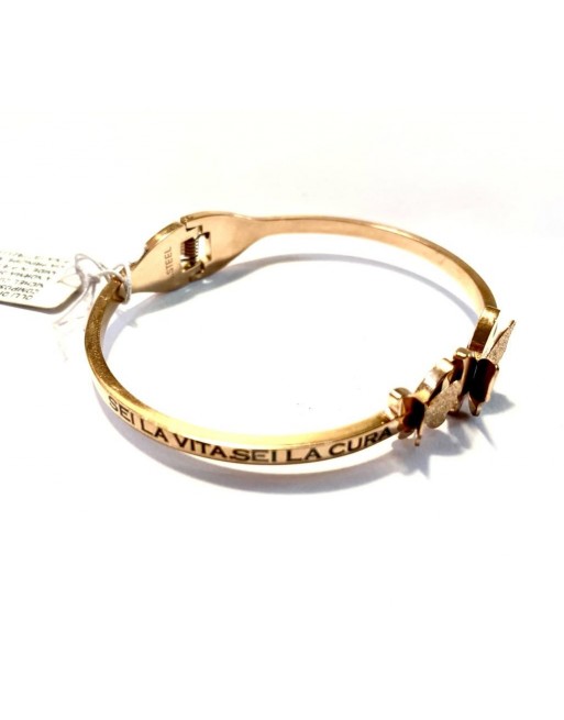 Bracciale rigido con incisione personalizzata