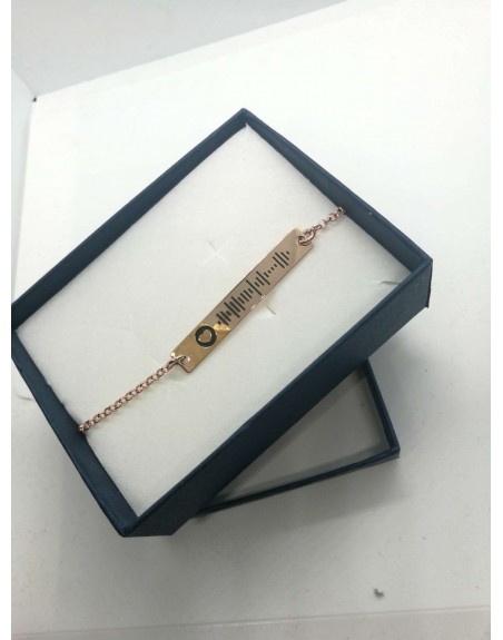 Bracciale unisex con spotify ...scegli la tua canzone