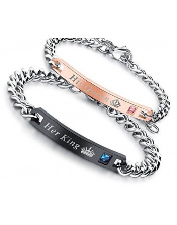 Bracciali coppia king e queen