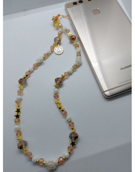 Ciondolo cellulare con lettera