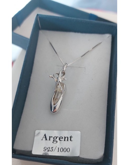 Collana argento925 con ciondolo  scarpetta