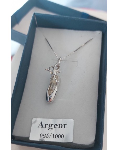 Collana argento925 con ciondolo  scarpetta