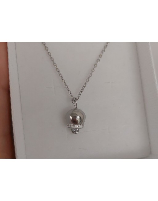 Collana campanella argento