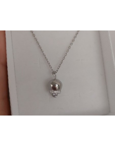 Collana campanella argento