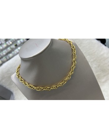 Collana catena doppia