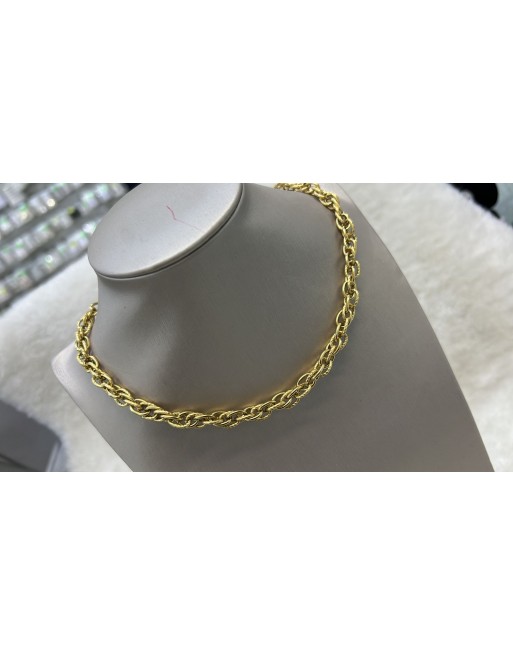 Collana catena doppia