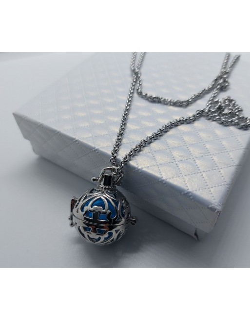 Collana chiamangeli acciaio