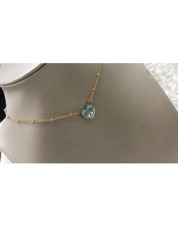 Collana colore oro  modello ferragni