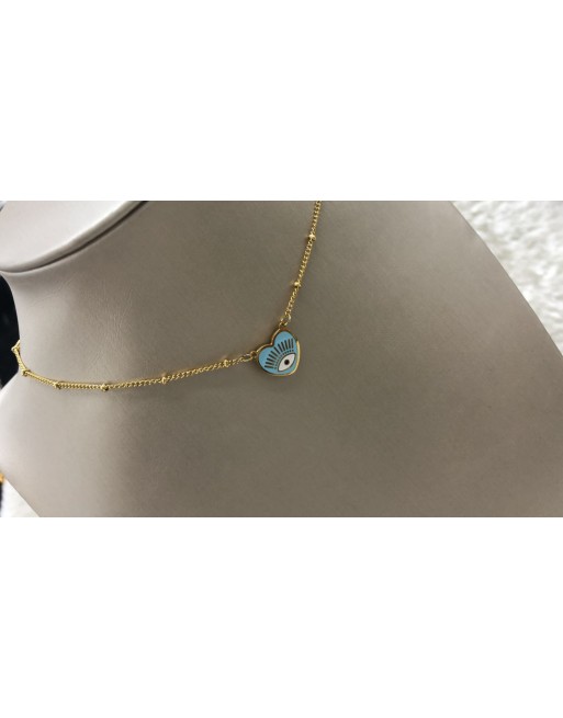 Collana colore oro  modello ferragni