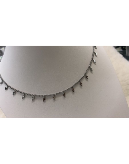 Collana doppia con fulmini