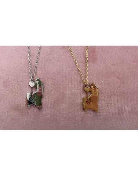 Collana mamma e figlia