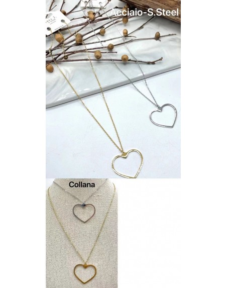 Collana modello cuore