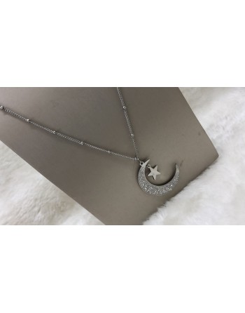 Collana stella lunghezza 60 cm