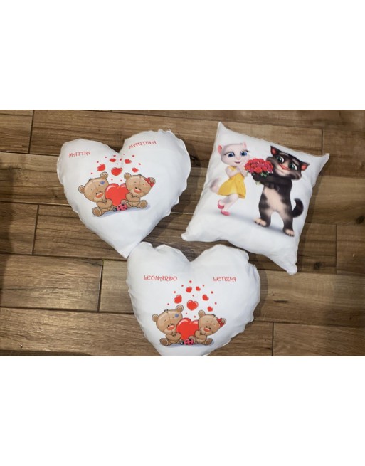 Cuscino a forma di cuore