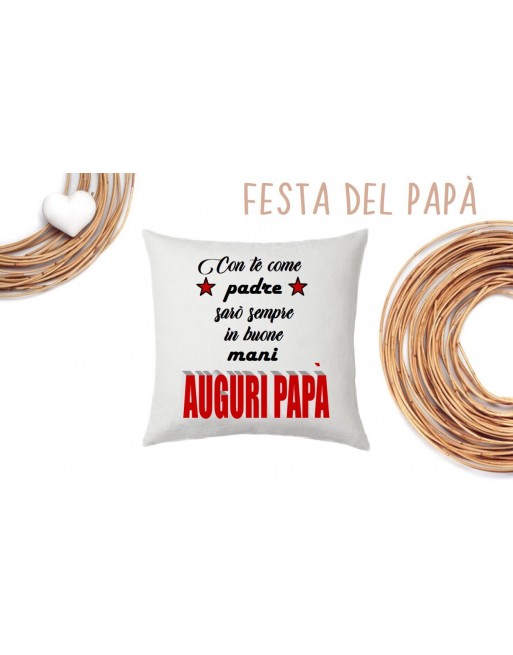 Cuscino personalizzato tema papa\'