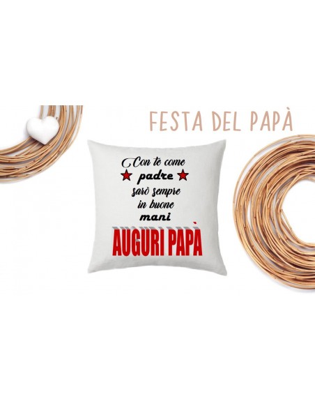 Cuscino personalizzato tema papa\'