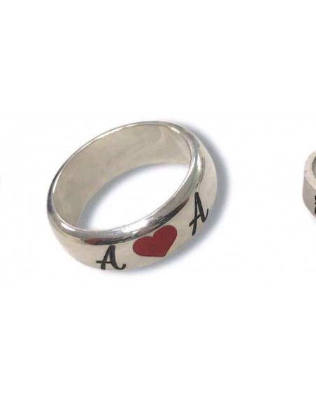 fedona argento 10 grammi con incisione personalizzata colorata
