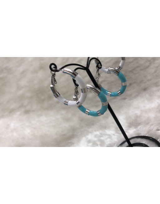 Orecchino cerchio diamentro 3,5 colorati