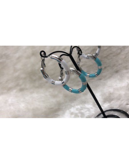 Orecchino cerchio diamentro 3,5 colorati