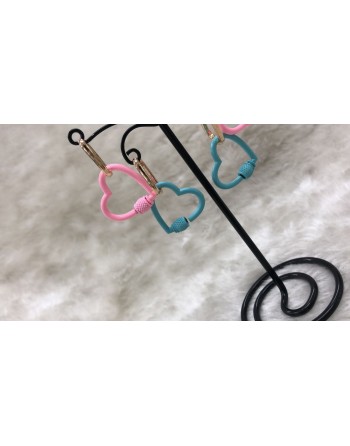 Orecchino con pendente cuore