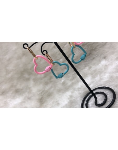 Orecchino con pendente cuore