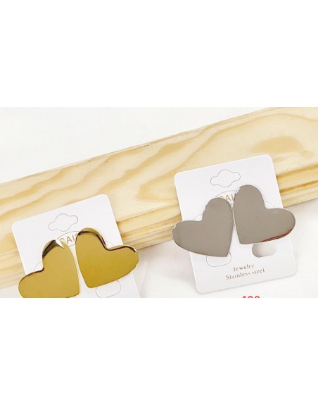 Orecchino lobo forma cuore