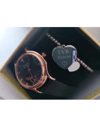 Orologio con bracciale tvb mamma