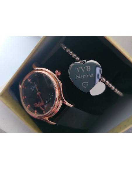 Orologio con bracciale tvb mamma