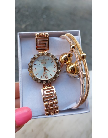 Orologio donna con bracciale