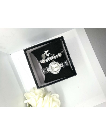 Orologio donna con bracciale in acciaio