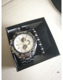 Orologio uomo con bracciale  acciaio inossidabile