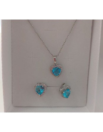 Parure collana ed orecchini  vari colori
