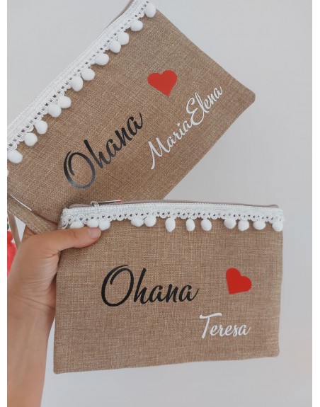 Pochette misura 18x25 con nome