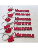 Portachiavi mamma con cuore