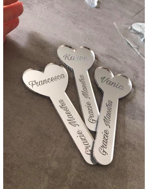 Segnalibro in plex tema maestre