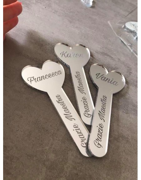 Segnalibro in plex tema maestre