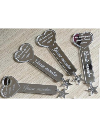 segnalibro plexiglass personalizzato