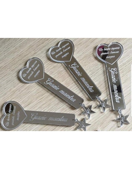 segnalibro plexiglass personalizzato