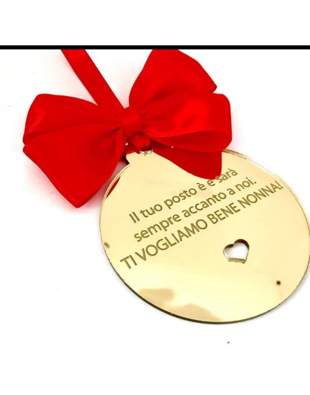 Sfera personalizzata tema nonni