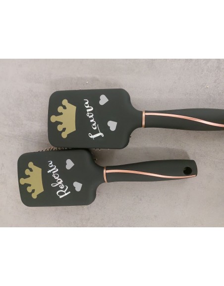 Spazzola capelli con nome