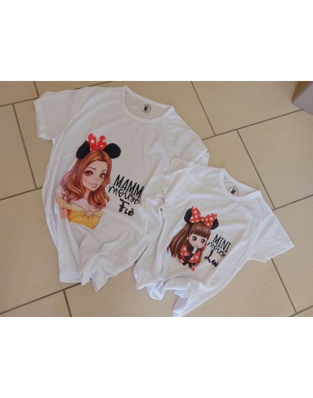 T shirt mamma e figlia/o vari modelli