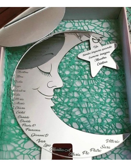Targa plexiglass tema maestre da personalizzare