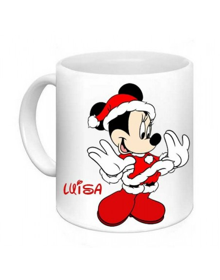 Tazza con nome tema natalizio