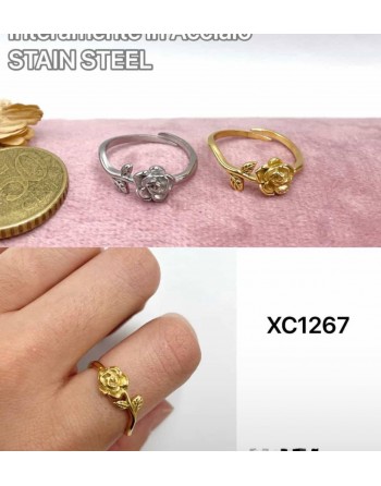 Anello rosa nregolabile